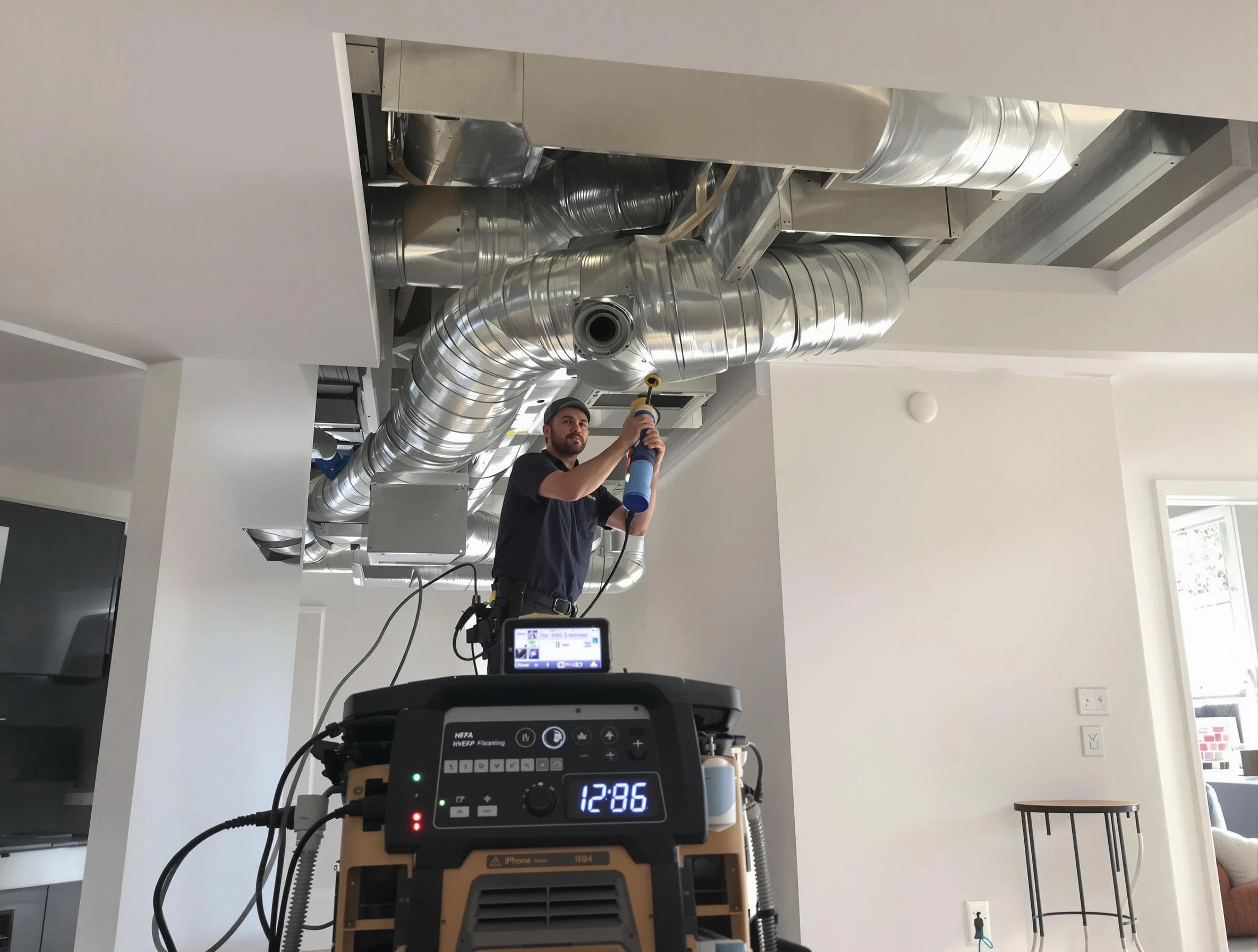 Advanced pure air duct cleaning by Taunton Air Duct Cleaning in Taunton