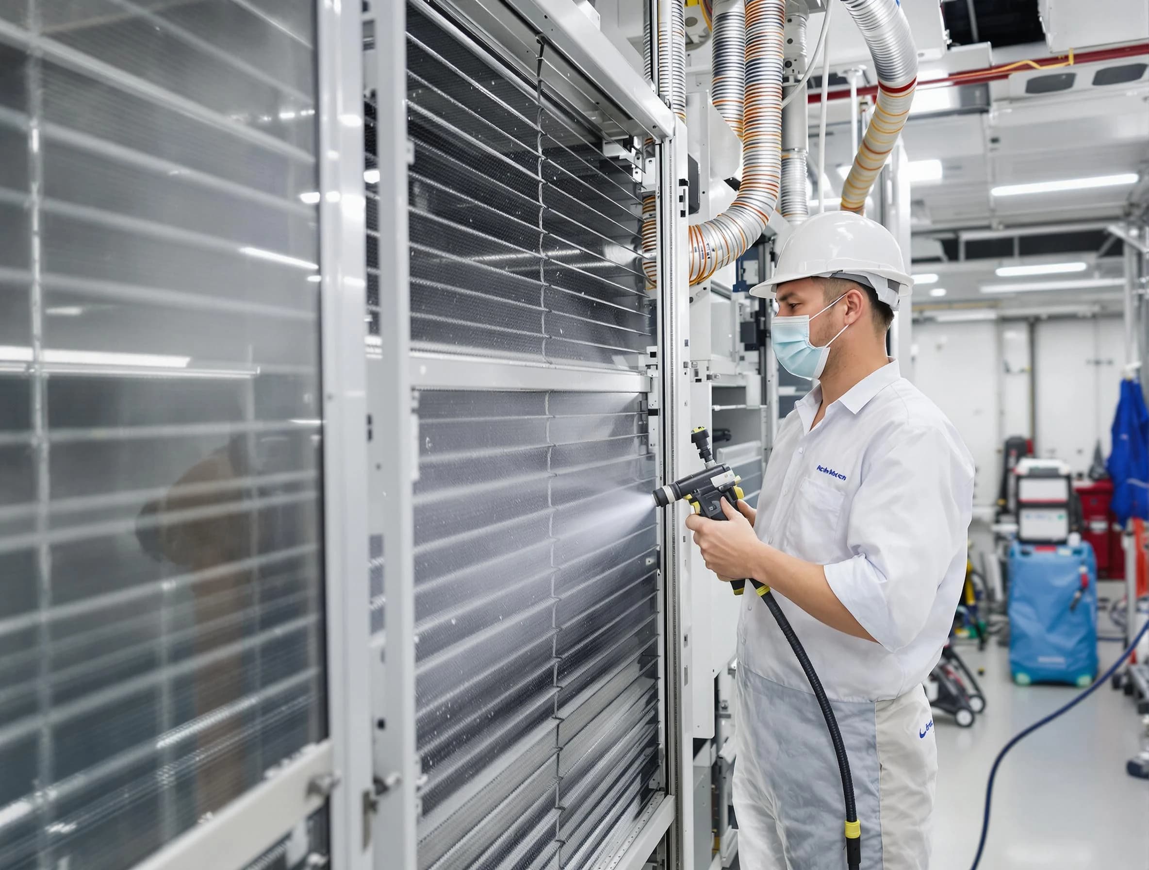 Professional AC coil cleaning by Taunton Air Duct Cleaning in Taunton