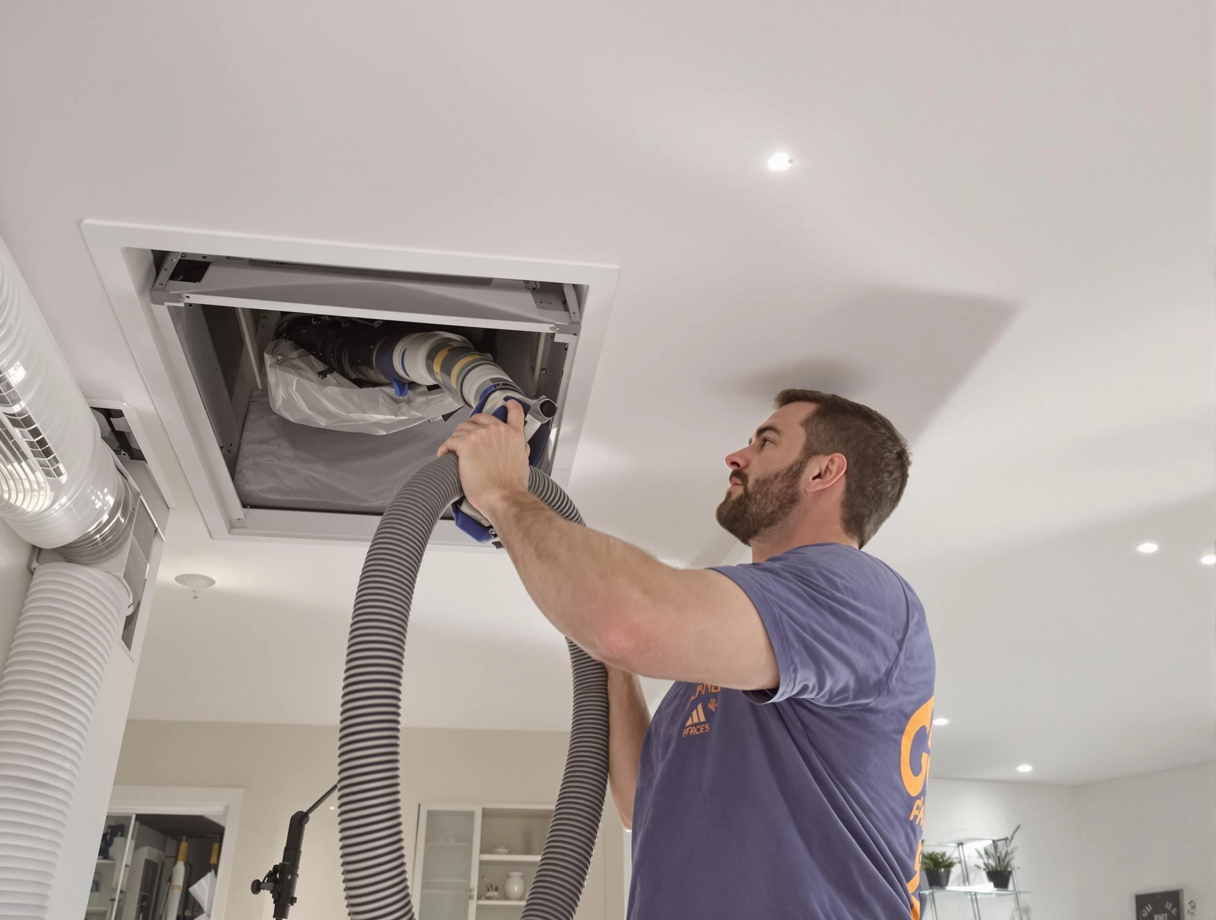 Precision indoor duct cleaning by Taunton Air Duct Cleaning in Taunton